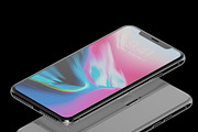 Apple iPhone X Silver and Space Gray, an Object 3D Model by 3D Models by Obshansky (Thumbnail 5 of 16)
