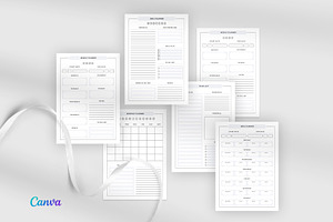 Daily,Weekly,Monthly Planner Bundle