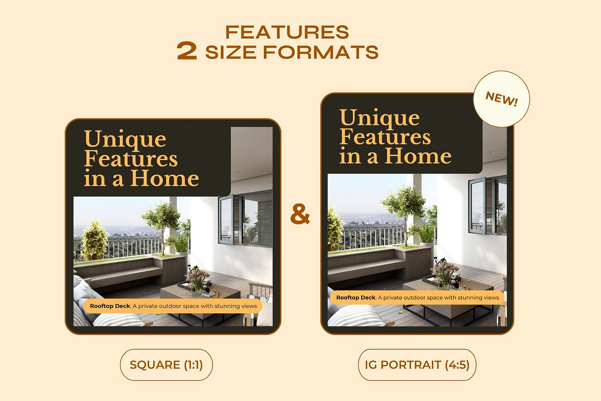 Haus Real Estate Social Template, a Templates & Theme by Artfullyours (Photo 4 of 11)