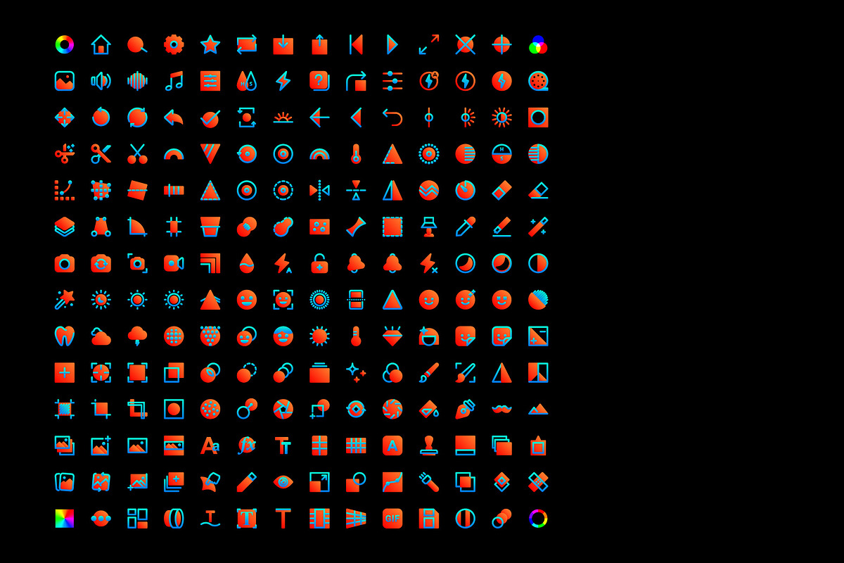 Edit icons set, an Outline Icon by karnofff (Photo 6 of 12)