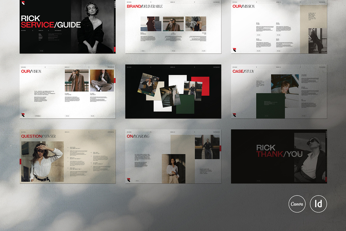RICK | Service & Pricing Guide, a Presentation Template by Creatiya Type (Photo 11 of 11)