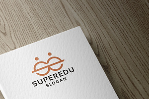 Super Education Logo, a Branding & Logo Template by Design_Planet