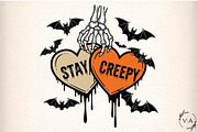 Stay Creepy PNG, an Illustration by Craft Nest (Thumbnail 1 of 7)