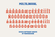 Bullsy College - A Classic Sport, a Slab Serif Font by Marvadesign (Thumbnail 5 of 6)