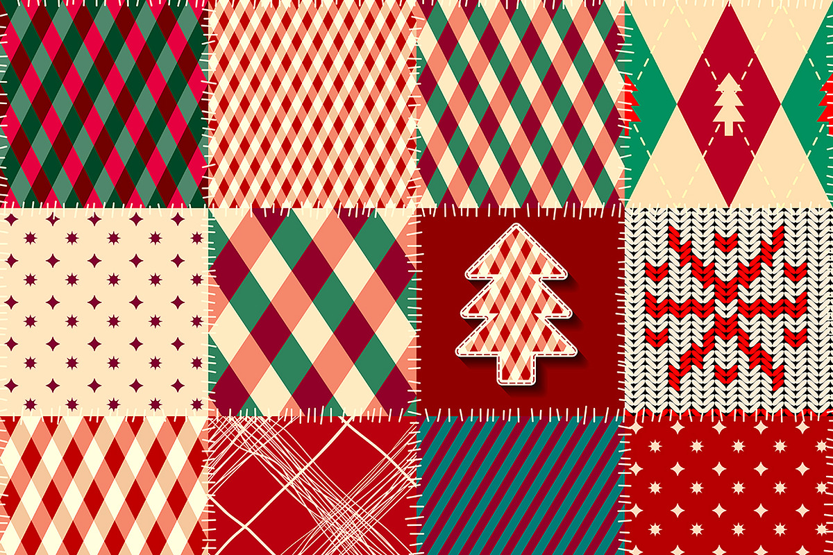 Christmas vector set., a Pattern Graphic by tkdesign (Photo 4 of 11)