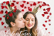 Valentine's Day Photoshop Overlays