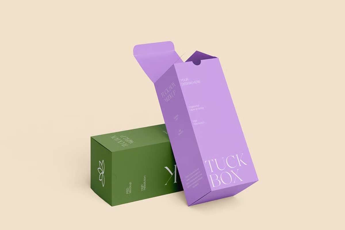 Product Box Packaging Mockup Set, a Packaging Mockup by graphicsauce (Photo 2 of 4)