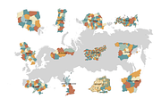 Europe Countries Vector Map, an Object Graphic by Nazim's Shop (Thumbnail 6 of 8)