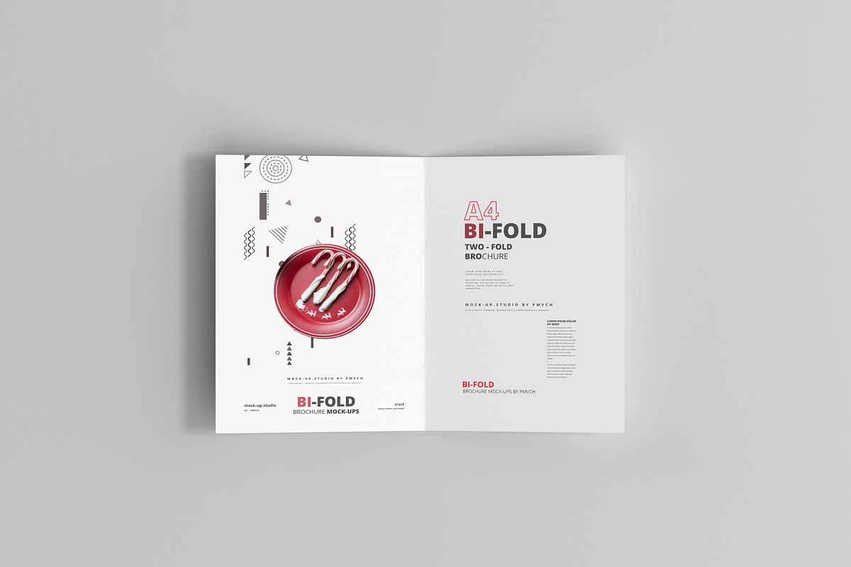 A4 Bi-Fold Brochure Mockups, a Print Template by pmvch (Photo 4 of 9)