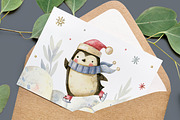 Christmas friends. New Year's set., an Animal Illustration by babenkoirusa (Thumbnail 14 of 15)