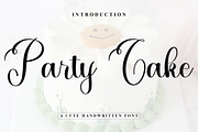 Party Cake, a Font by InermediaSTUDIO (Thumbnail 1 of 8)