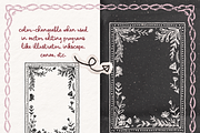 Cottagecore Borders, Frame Set, an Object Illustration by The October Creative (Thumbnail 2 of 6)
