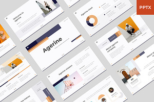Agerine - Casual PowerPoint Template, a Presentation Template by BeadyLab