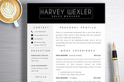 Resume Template | Harvey, a Resume Template by ResumeWorkshop (Thumbnail 1 of 5)