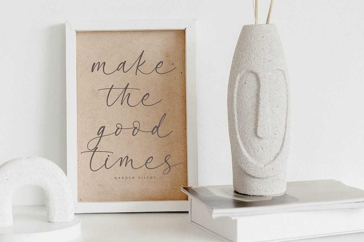 Garden Silent Elegant Script Font, a Script Font by stylishtype.co (Photo 17 of 20)