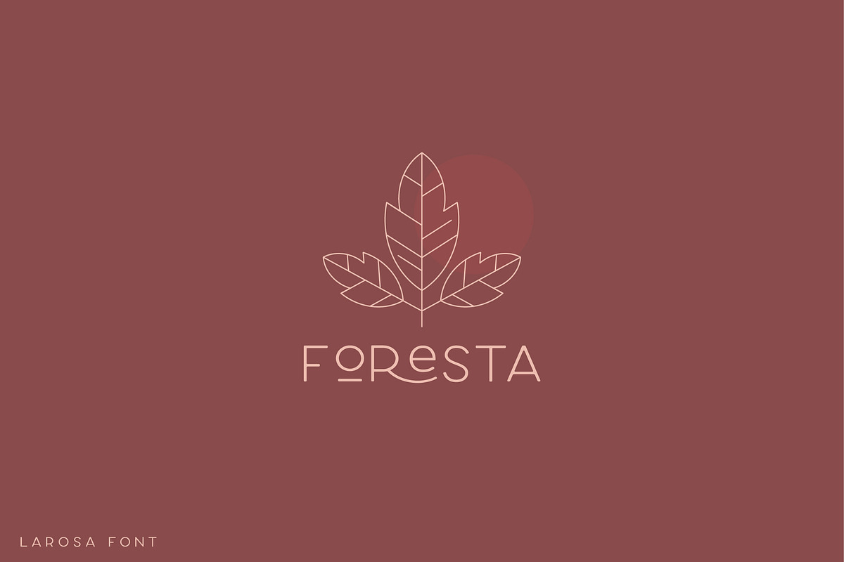Larosa Sans Elegant Typeface, a Sans Serif Font by Kaligra.co (Photo 7 of 22)