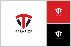 initial letter t design template, a Branding & Logo Template by quadrazo