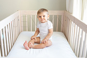 Crib Sheet with Baby Boy Mockup BD04, a Product Mockup by JENLYNN Stock Shop (Thumbnail 7 of 9)