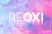 Reoxi | Modern Sans Serif, a Sans Serif Font by Avchi (Thumbnail 1 of 9)