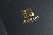 Letter SS Ambigram Logo Design, a Branding & Logo Template by Saba Vector (Thumbnail 2 of 3)