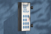 Street Sign Mockup (32 PSD Scenes), an Advertising Mockup by Traint (Thumbnail 35 of 50)