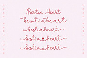 Real Love - Heart Swash Script Font, a Script Font by Typebae (Thumbnail 2 of 8)