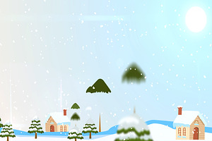 5 Christmas Background Loops - $2