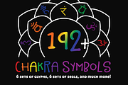 192+ Chakra Symbols with BONUS Icons, an Object Graphic by Lindsay Hartwell (Thumbnail 1 of 4)