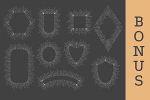 Sunburst Brush For Illustrator