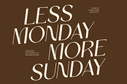 CS Birtle – Classy Sans Serif, a Sans Serif Font by Craft Supply Co. (Thumbnail 6 of 8)