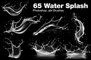 Water Splash PS Brush v2, a Brush Add-On by INTENTFX (Thumbnail 1 of 9)