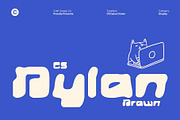 CS Dylan Drawn, a Sans Serif Font by Craft Supply Co. (Thumbnail 1 of 8)