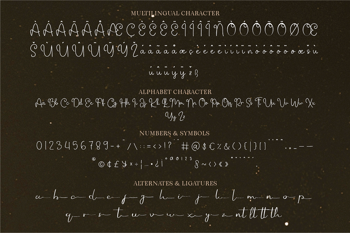Celinara Haveen, a Handwritten Font by Indotype Foundry (Photo 5 of 10)