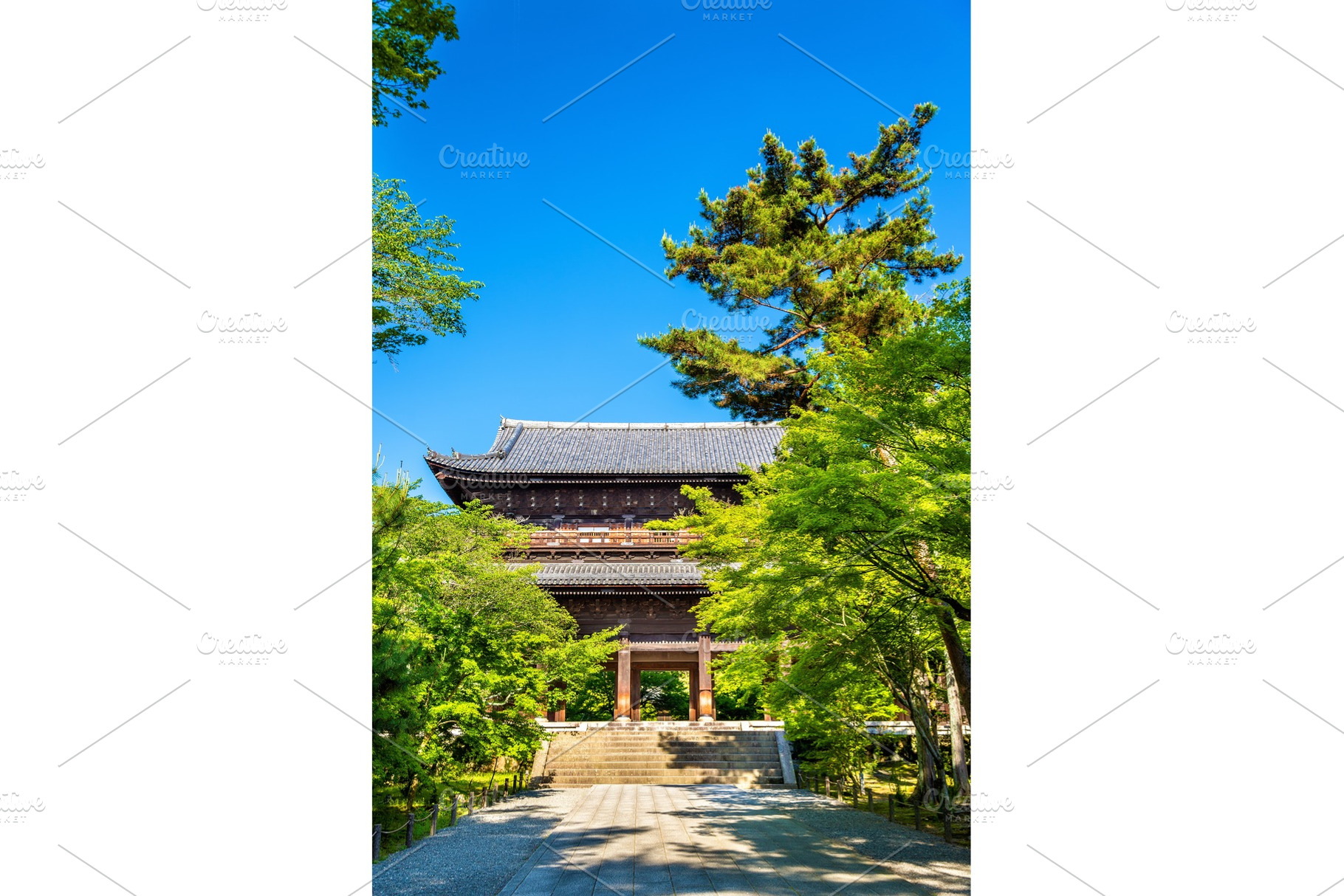 Sanmon gate at nanzenji temple in kyoto containing kyoto, japan, and temple, an Architecture Photo by Leonid Andronov