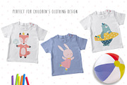 Scandinavian Summer Set, an Animal Illustration by Good Genie (Thumbnail 4 of 8)