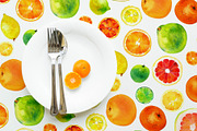 Watercolor Citrus Clipart Collection, a Food Illustration by Olga Begak Art & Design (Thumbnail 9 of 10)