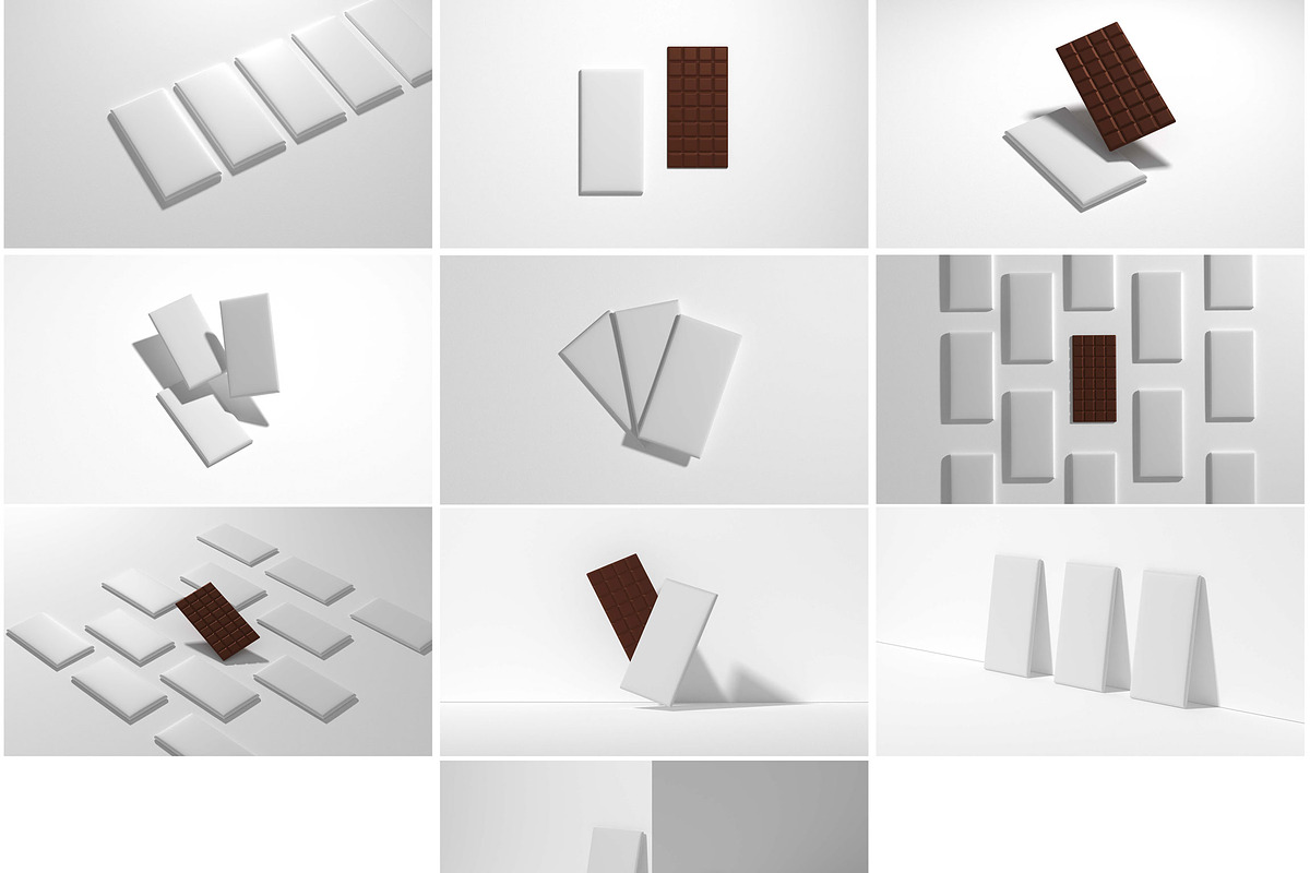 Chocolate Mockup Set, a Packaging Mockup by Mockup Line (Photo 13 of 13)