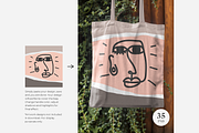 35 Canvas Tote Bag Mockups Pack, a Product Mockup by Mint Mockups (Thumbnail 3 of 6)