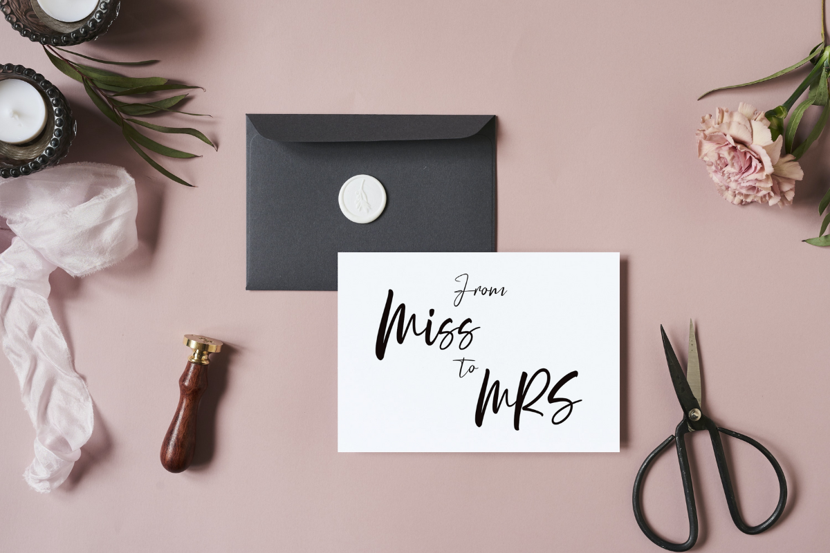 From Miss to MRS Sign Calligraphy, an Object Graphic by Patterndigitpics (Photo 2 of 3)