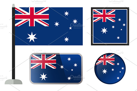 Australian Flags Icons
