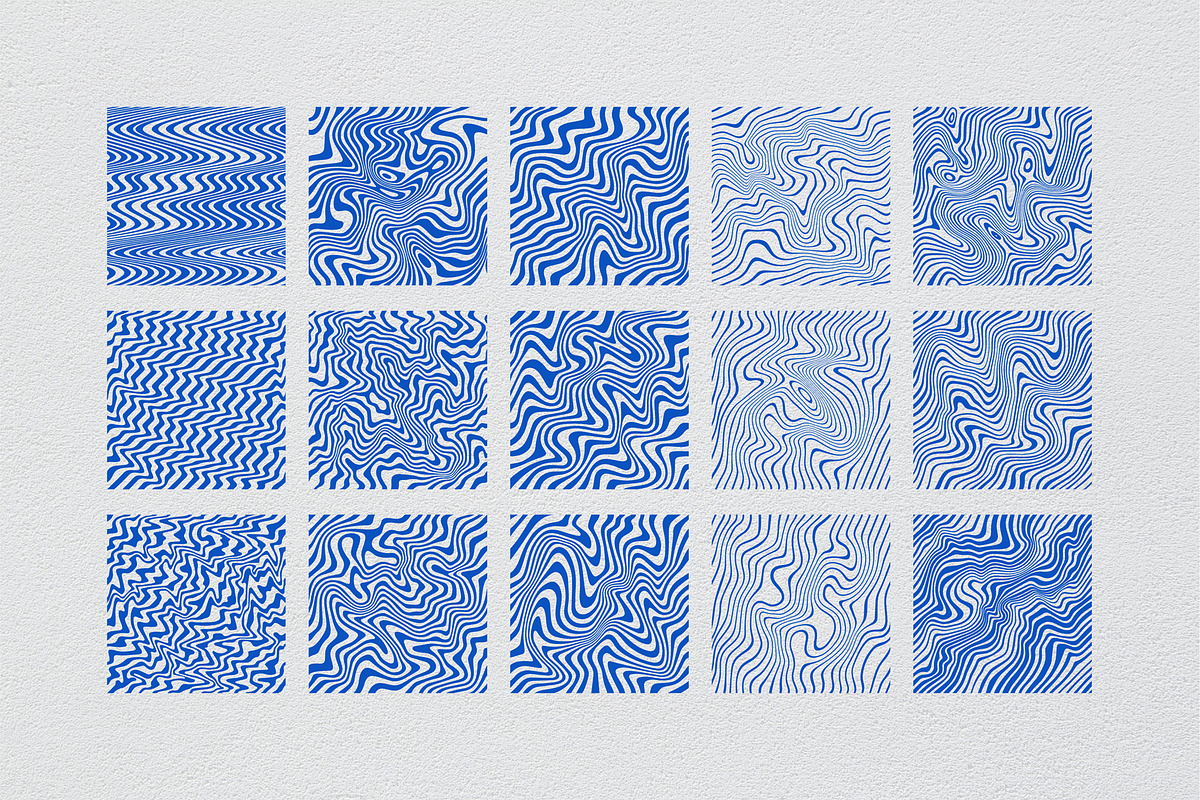 Distorted Lines Patterns, a Pattern Graphic by Briddy (Photo 8 of 8)