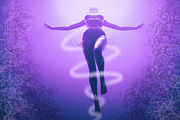15 Photoshop Neon Brushes, a Brush Add-On by Velo Graphic Studio (Thumbnail 7 of 7)