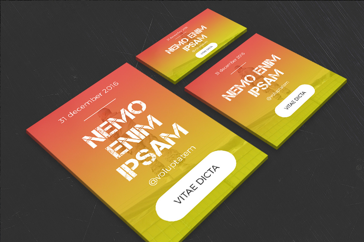 ALIUM | Social Media Pack, a Social Media Template by laaqiq (Photo 5 of 7)