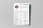 Professional Resume & CV Template, a Resume Template by PixelStudio (Thumbnail 4 of 5)