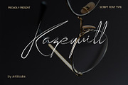 Kazequill – Elegant Signature Script, a Script Font by ArtiXLabs (Thumbnail 1 of 10)