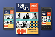 Job Fair Flyer Set, a Flyer Template by Annora Studio (Thumbnail 3 of 6)