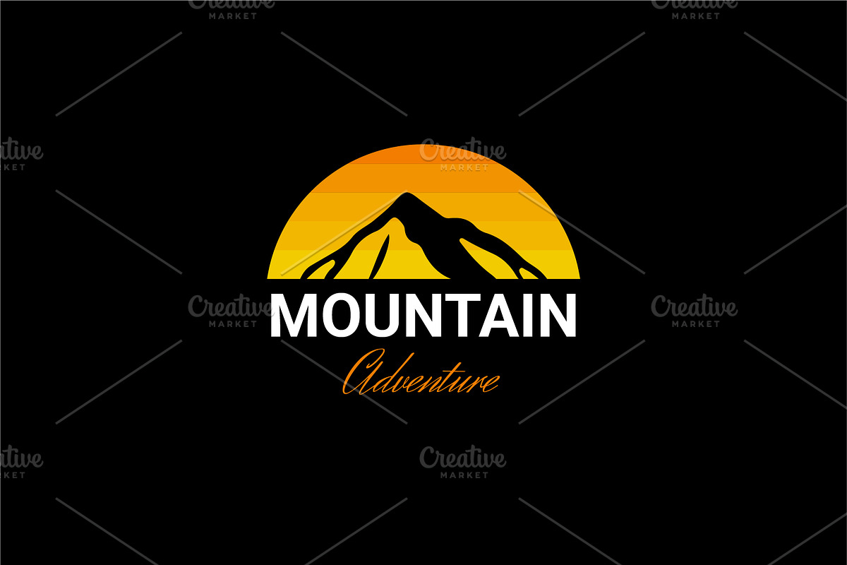 Mountain Adventure Badge Logo Set, a Branding & Logo Template by Dyn Studio (Photo 4 of 6)