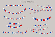 Bunting flags vector collection, an Object Graphic by ElenaPlatovaArt (Thumbnail 5 of 10)