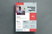 Business Flyer Agency Template, a Flyer Template by MightyDesign (Thumbnail 1 of 8)