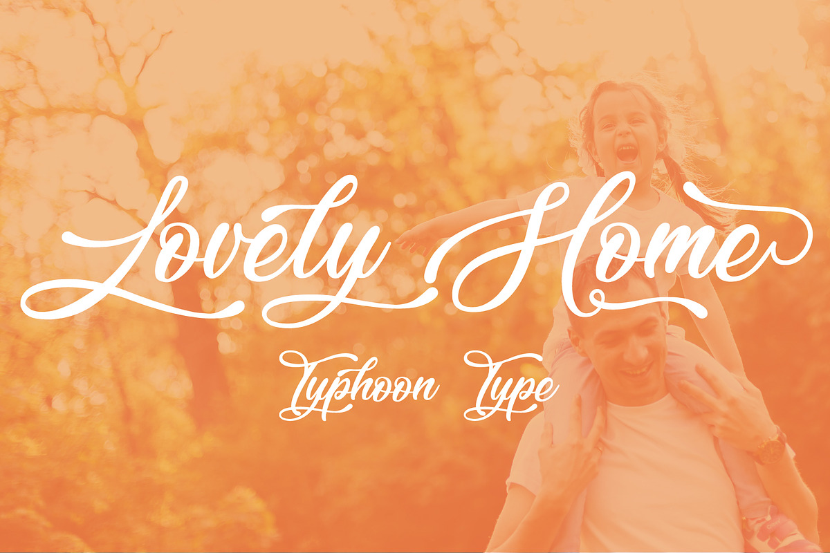 Lovely Home font